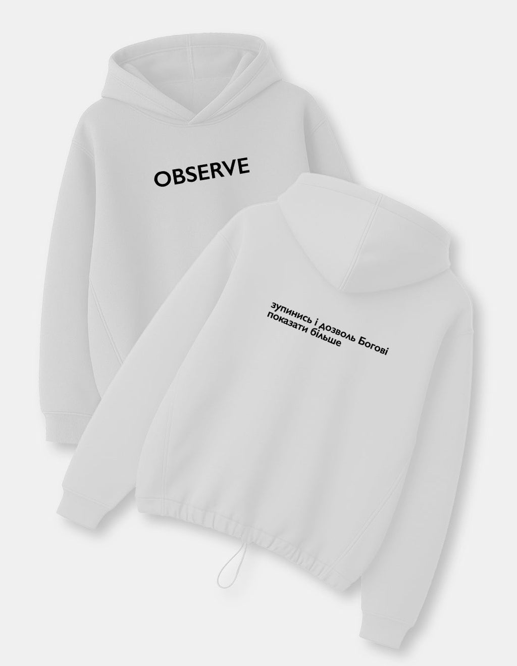 Hoodie "OBSERVE"